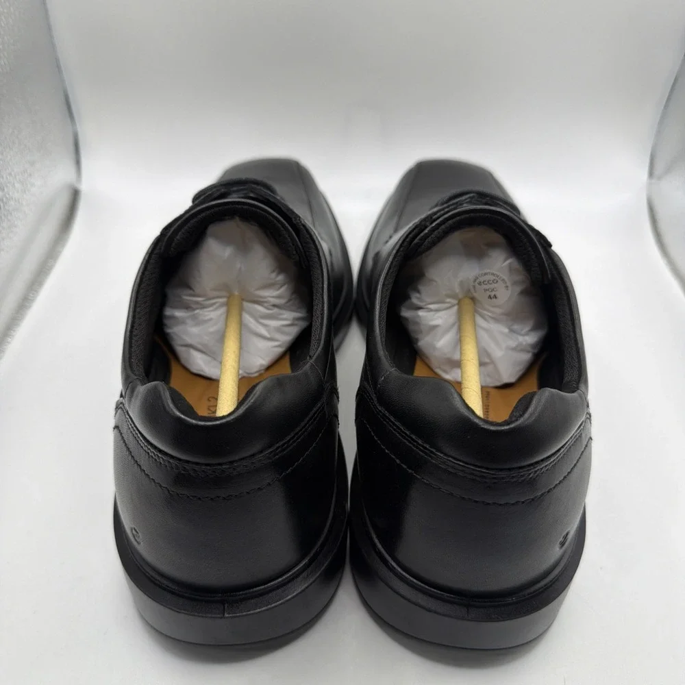 ECCO 500174 01001 Helsinki 2 Men's Black Oxford Shoes. EU 44, US 10-10.5